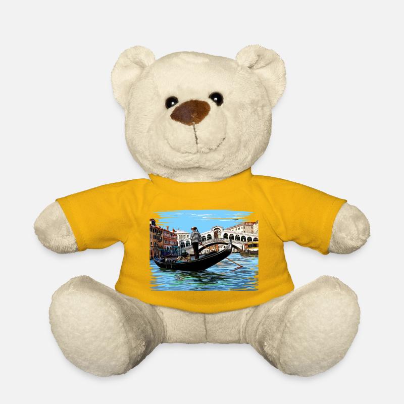 Venise - Nounours - jaune soleil