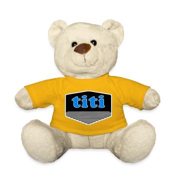 Titi - Nounours - jaune soleil - Devant