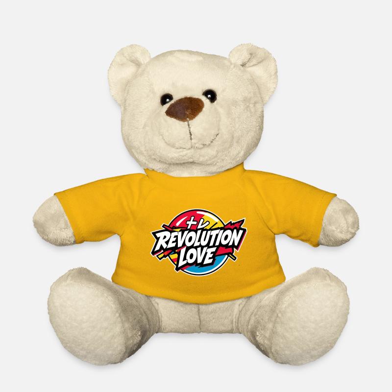 Révolution Amour - Nounours - jaune soleil
