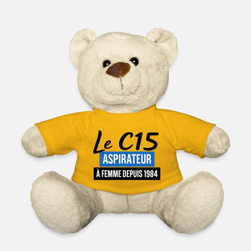 C15 - Nounours - jaune soleil