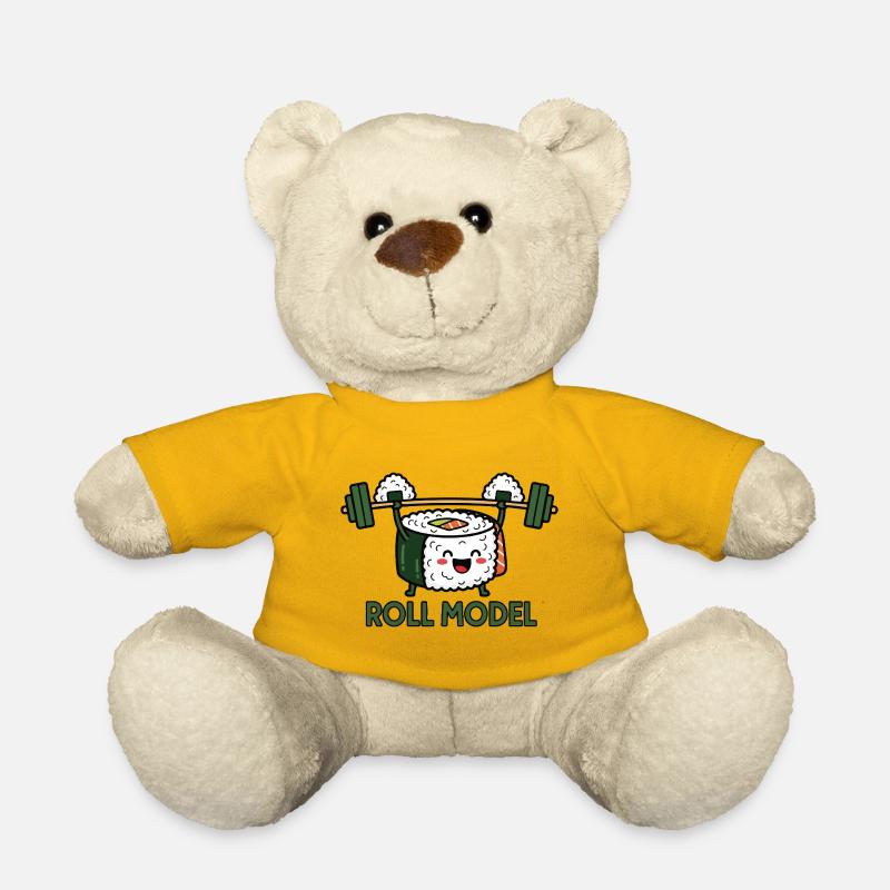 Sushi Strength - Teddy Bear - sun yellow