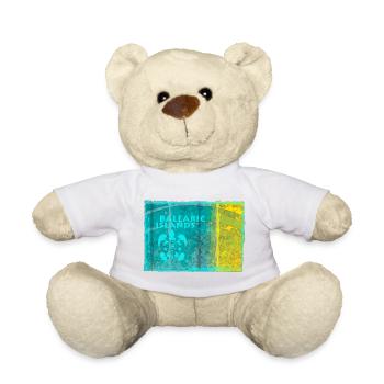 Balearische Inseln Neon Stil - Teddy - Sonnengelb - Vorne