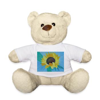 Sonnenblume Bunte Malerei Kunst - Teddy - Sonnengelb - Vorne