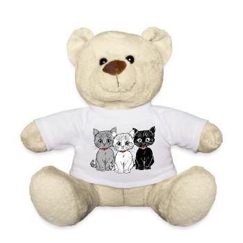 Drei Kätzchen - Teddy - Sonnengelb - Vorne