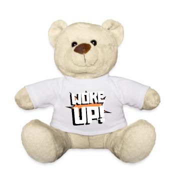 woke up - Teddy Bear - sun yellow - Front