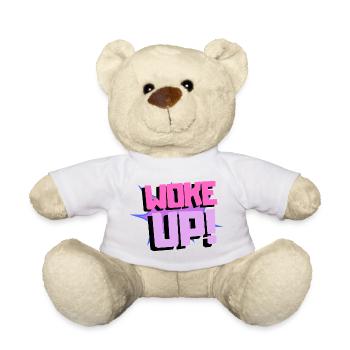 woke up - Teddy Bear - sun yellow - Front