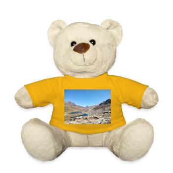 Alpensee unter klarem Himmel - Teddy - Sonnengelb - Vorne