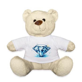 Eisblauer Diamant - Teddy Bear - sun yellow - Front