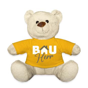 BauHaus Icon Emblem - Teddy - Sonnengelb - Vorne
