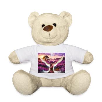 Wings in lavender valley - Teddy Bear - sun yellow - Front