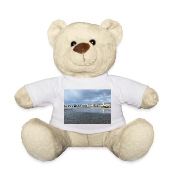 Winterpanorama von Reykjavik - Teddy - Sonnengelb - Vorne