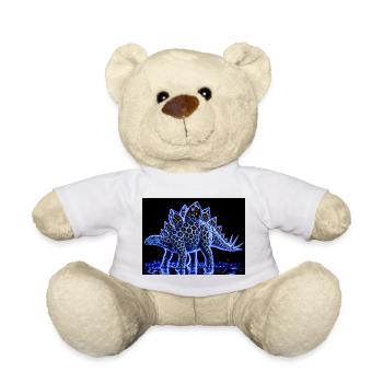 Neon Stegosaurus-Lichtshow - Teddy - Sonnengelb - Vorne