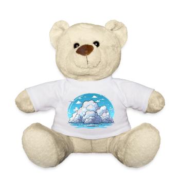 Cloud Island by the Sea - Teddy Bear - sun yellow - Front