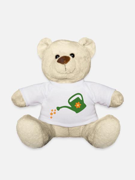 Blumen gießen Gießkanne (dunkel) - Teddy - Sonnengelb