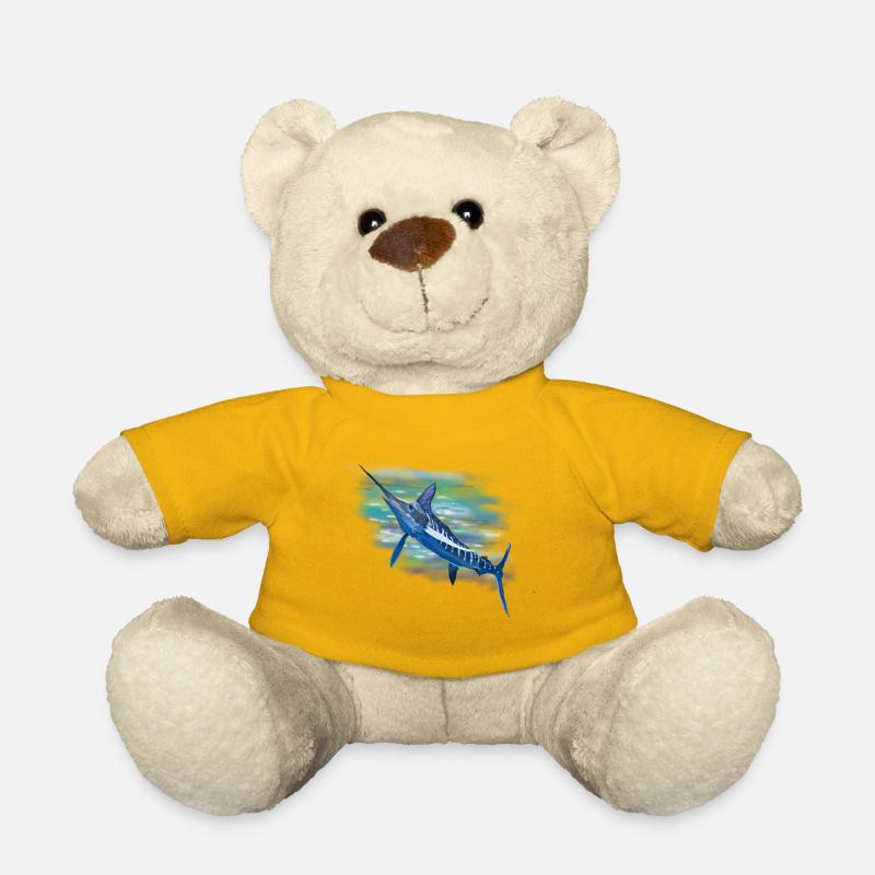 Schwertfisch - Teddy - Sonnengelb