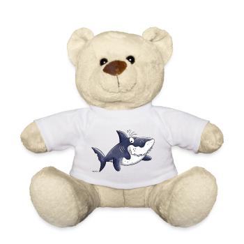 Requin comique - Nounours - jaune soleil - Devant