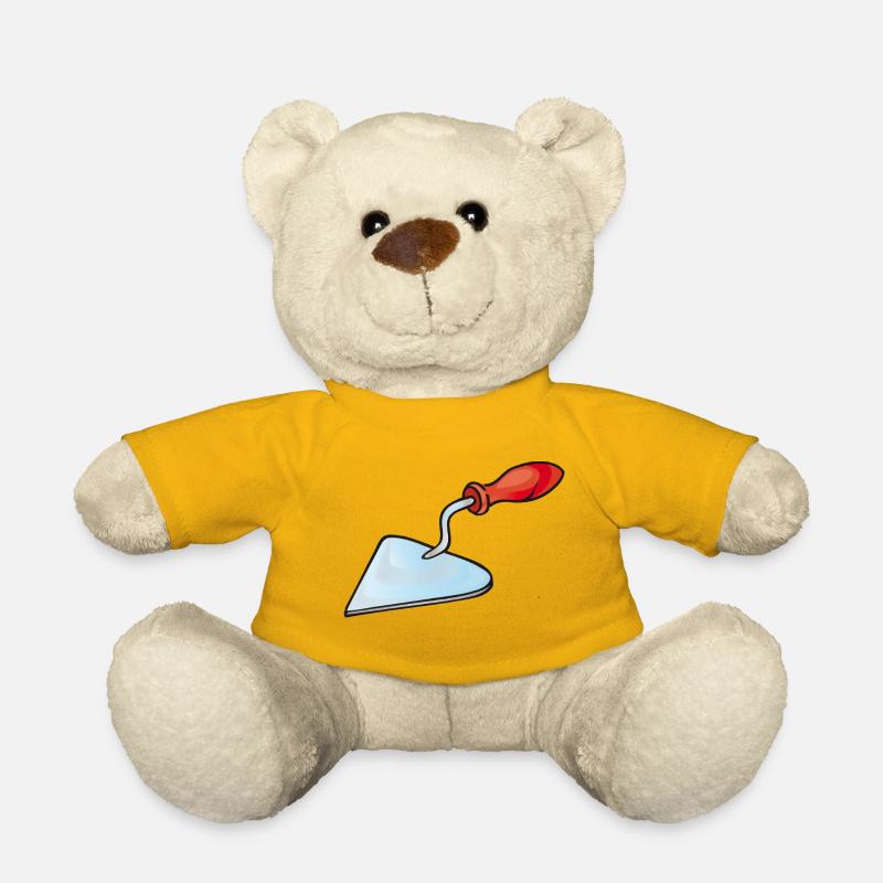 Truelle de maçon | Truelle - Nounours - jaune soleil