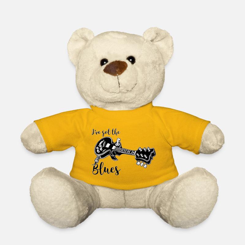 J’ai eu le blues - Nounours - jaune soleil