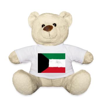 Flagge von Kuwait - Teddy - Sonnengelb - Vorne