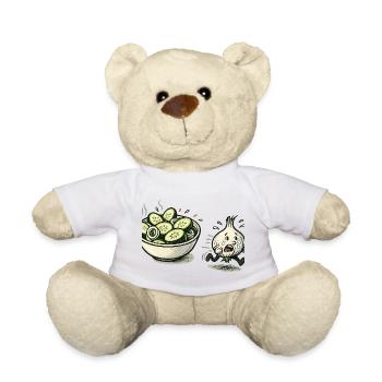 GurkenBowl pense que l’oignon est trop épicé - Nounours - jaune soleil - Devant