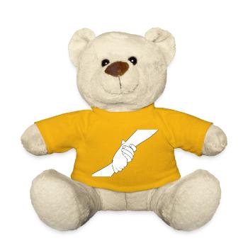 Hände der Verbundenheit - Teddy - Sonnengelb - Vorne