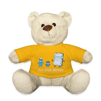 Softwareingenieur IT-Support J-og Your Memory Gym - Teddy - Sonnengelb - Vorne