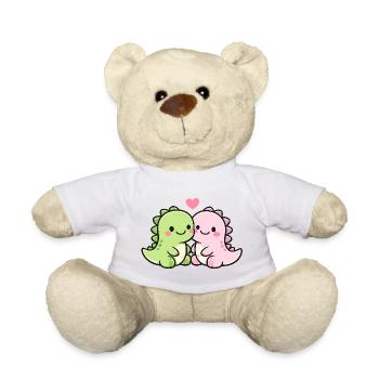 Cute dino friends - Teddy Bear - sun yellow - Front