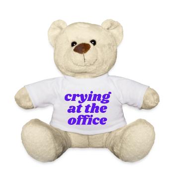 Pleurer au bureau - Nounours - jaune soleil - Devant