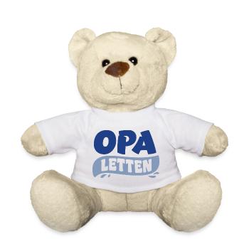 Opa Letten Badeschlappen - Teddy - Sonnengelb - Vorne