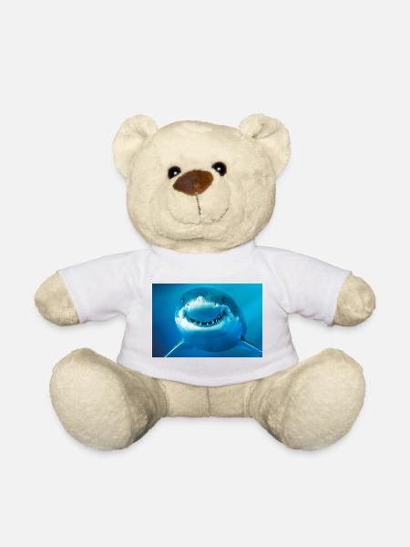 Lächelnder Hai unter Wasser - Teddy - Sonnengelb