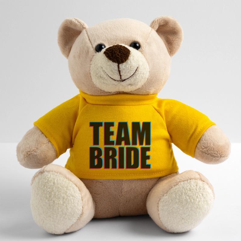Équipe mariée 3D Nounours