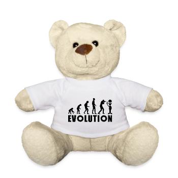 EVOLUTION PHOTOGRAPHY Photo Aperture Alien Gift - Teddy Bear - sun yellow - Front