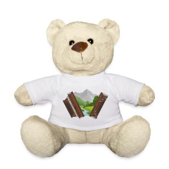 Styrian Accordion Gebirgsbach | Ziach ON! - Teddy Bear - sun yellow - Front