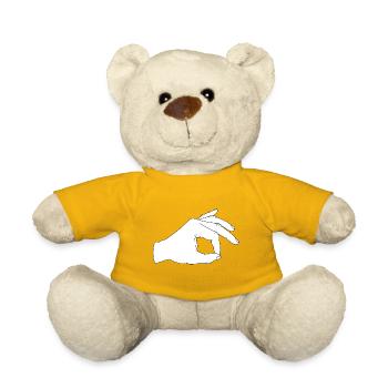 Reingeguckt - Teddy - Sonnengelb - Vorne