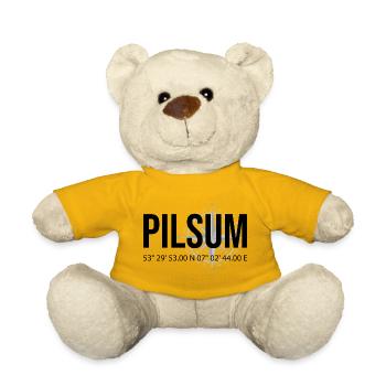 Koordinaten Pilsum - Teddy - Sonnengelb - Vorne