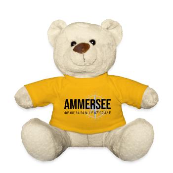 Koordinaten Ammersee - Teddy - Sonnengelb - Vorne