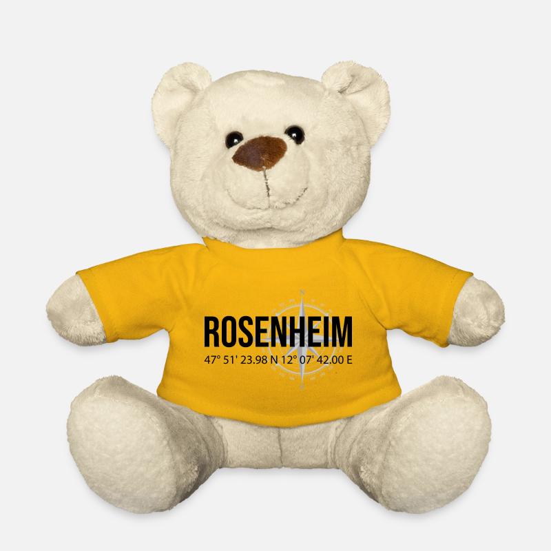 Koordinaten Rosenheim - Teddy - Sonnengelb