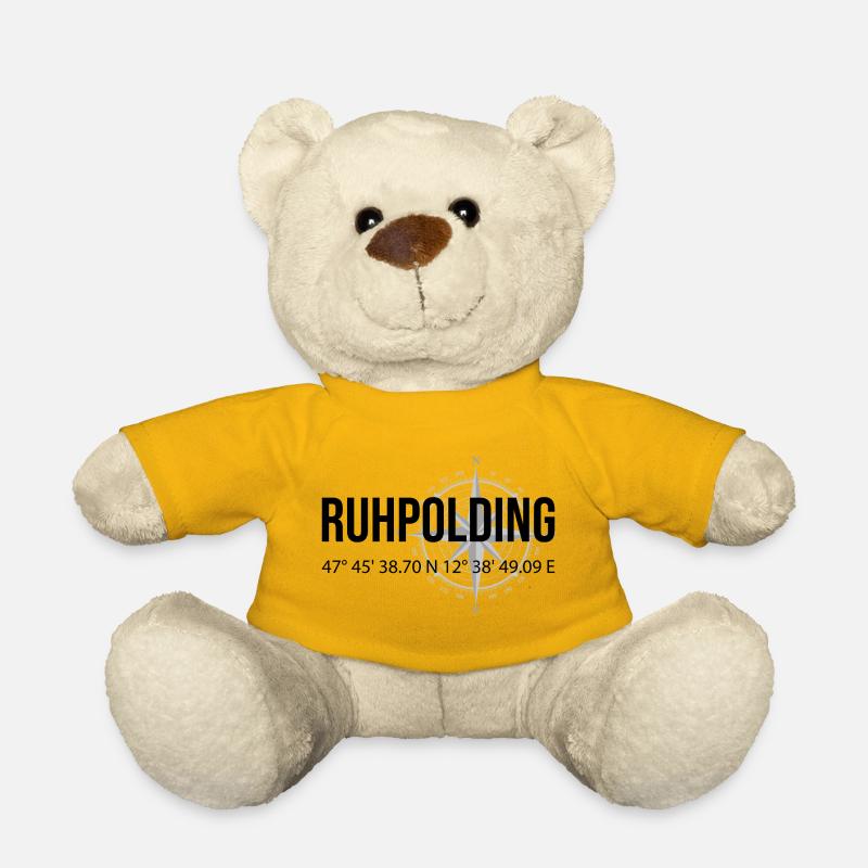 Koordinaten Ruhpolding - Teddy - Sonnengelb