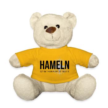 Koordinaten Hameln - Teddy - Sonnengelb - Vorne
