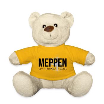 Koordinaten Meppen - Teddy - Sonnengelb - Vorne