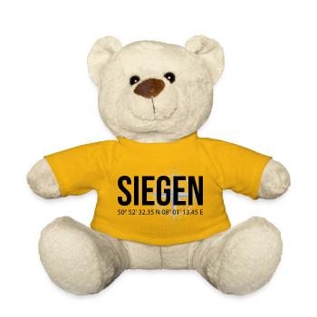 Koordinaten Siegen - Teddy - Sonnengelb - Vorne