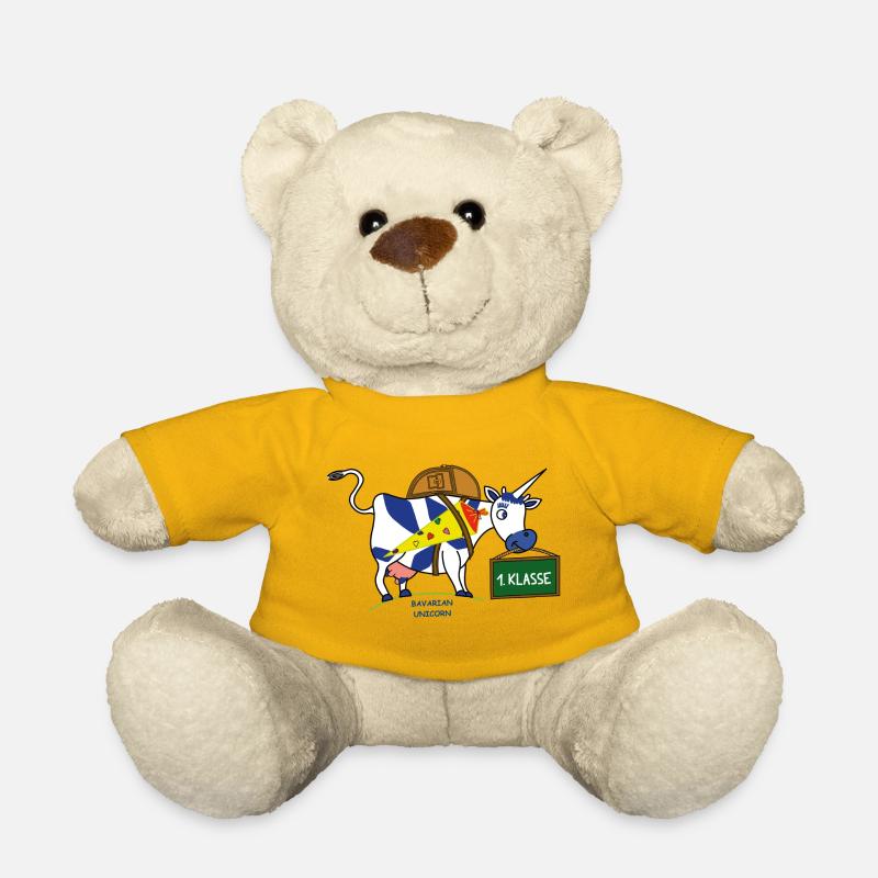 LICORNE BAVAROISE - École - Nounours - jaune soleil