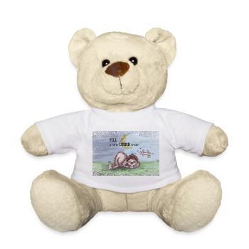 Fill is having a littl LUNCH break - Teddy - Sonnengelb - Vorne