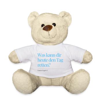 Check-in Question No. 5 - Teddy Bear - sun yellow - Front
