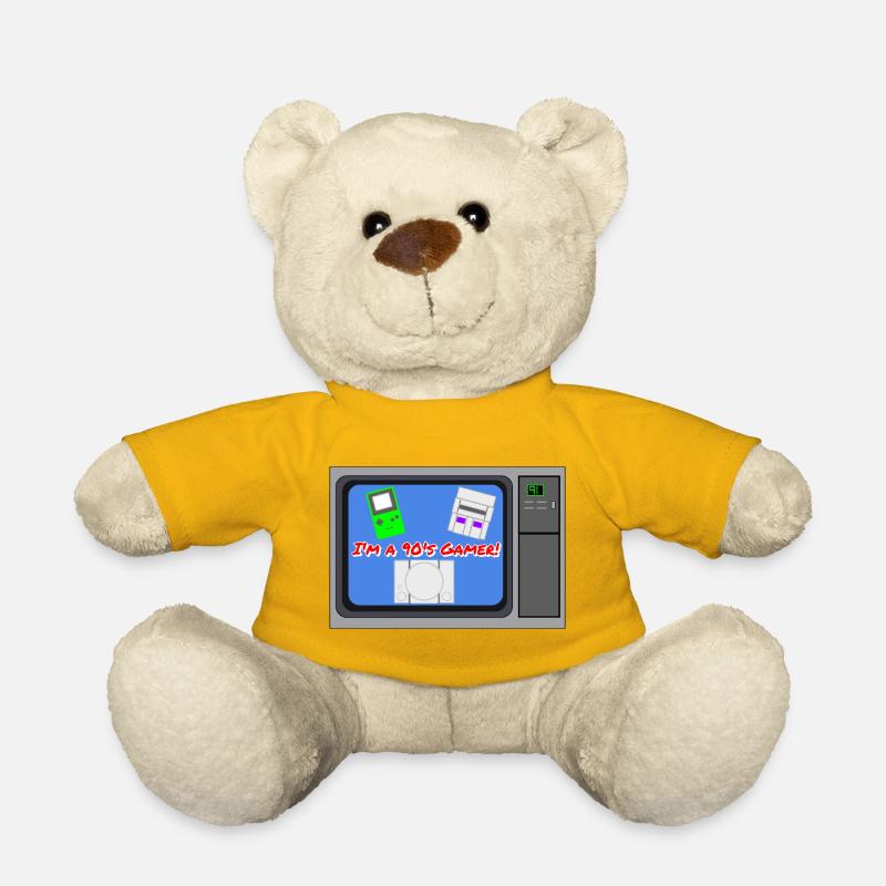 Ich bin ein 90er-Jahre-Gamer - Teddy - Sonnengelb