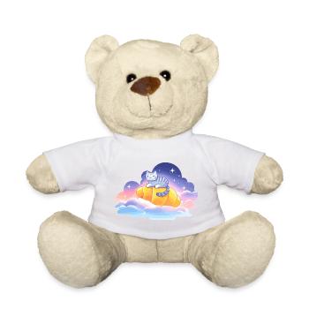 Kätzchen im Wolkentraum - Teddy - Sonnengelb - Vorne