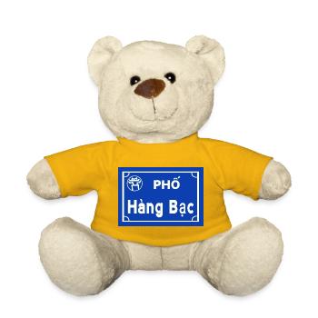 La Route d’Argent à Hanoï, Vietnam - Nounours - jaune soleil - Devant