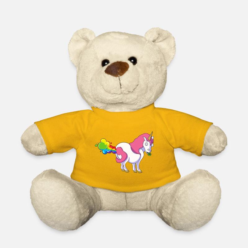 Pupsi Unicorn - Teddy Bear - sun yellow