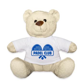 Emblème du club de padel - Nounours - jaune soleil - Devant