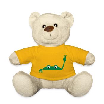 Frog face - Nounours - jaune soleil - Devant